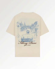FILLING PIECES T-shirt director antique white