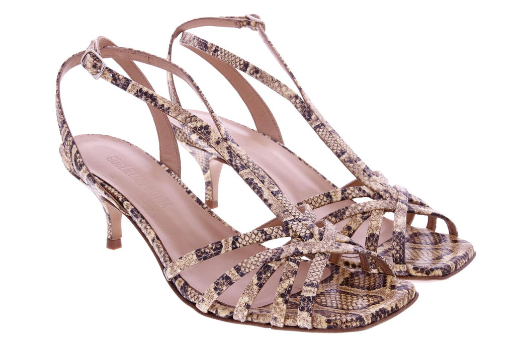 GUGLIELMO ROTTA Aureliane sandals pitone - Shop at Monar Antwerp