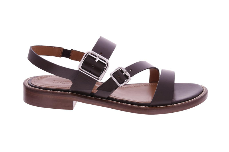 GUGLIELMO ROTTA Quaint sandals chocolate brown