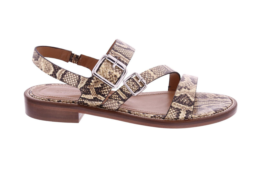 GUGLIELMO ROTTA Quaint sandals pitone