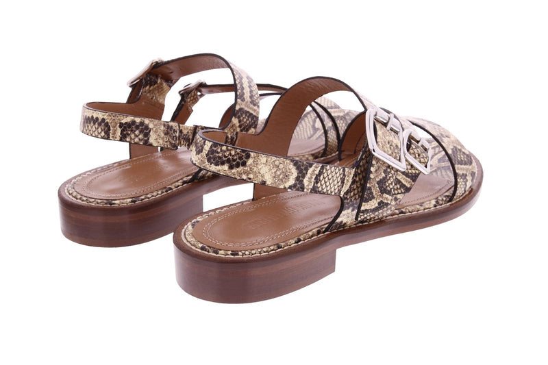 GUGLIELMO ROTTA Quaint sandals pitone
