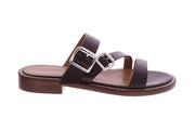 GUGLIELMO ROTTA Quiver sandals chocolate brown