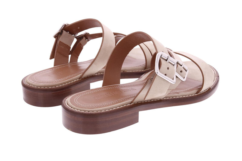 GUGLIELMO ROTTA Quiver sandals light taupe