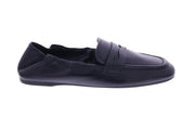 GUGLIELMO ROTTA Satin loafers navy