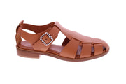 GUGLIELMO ROTTA Share sandals cuoio brown leather - Shop at Monar Antwerp