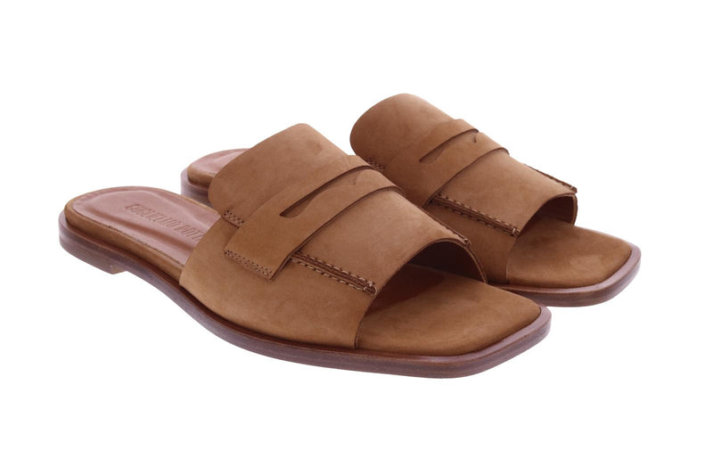 GUGLIELMO ROTTA Tinny sandals cognac brown