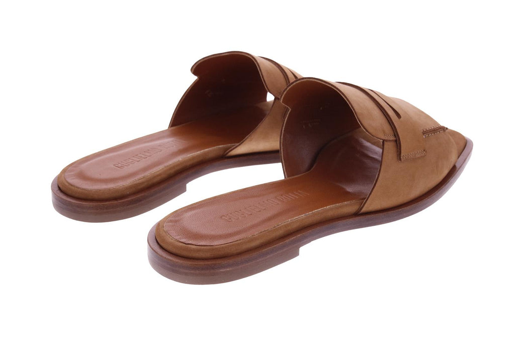 GUGLIELMO ROTTA Tinny sandals cognac brown