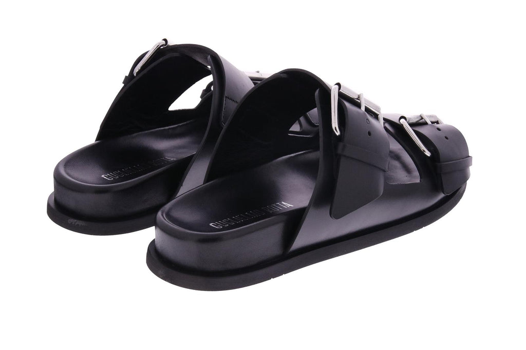 GUGLIELMO ROTTA Tudor sandals black
