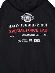 HALO SFL zip hoodie black