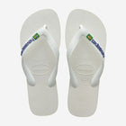 HAVAIANAS Brasil logo flip flop sandals white