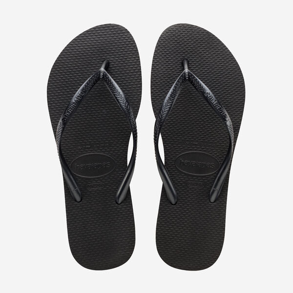 HAVAIANAS Slim flip flop sandals black