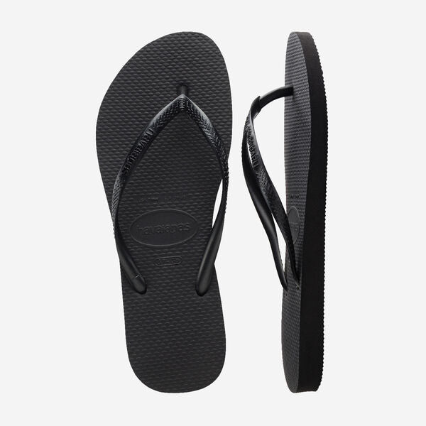 HAVAIANAS Slim flip flop sandals black