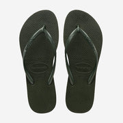 HAVAIANAS Slim flip flop sandals olive green
