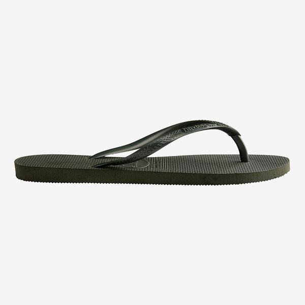 HAVAIANAS Slim flip flop sandals olive green