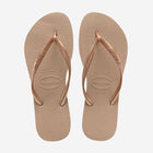 HAVAIANAS Slim flip flop sandals rose gold