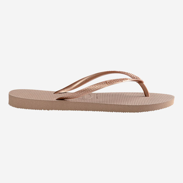 HAVAIANAS Slim flip flop sandals rose gold