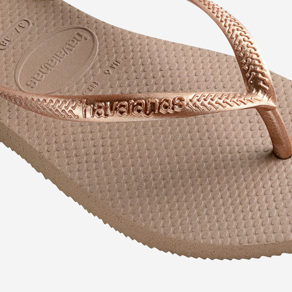 HAVAIANAS Slim flip flop sandals rose gold