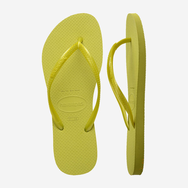 HAVAIANAS Slim flip flop sandals wild lime