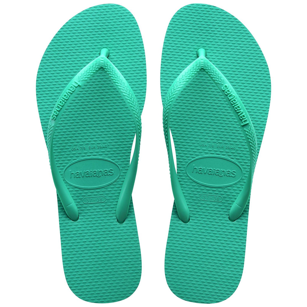 HAVAIANAS Slim flip flops virtual green