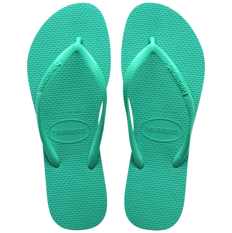 HAVAIANAS Slim flip flops virtual green