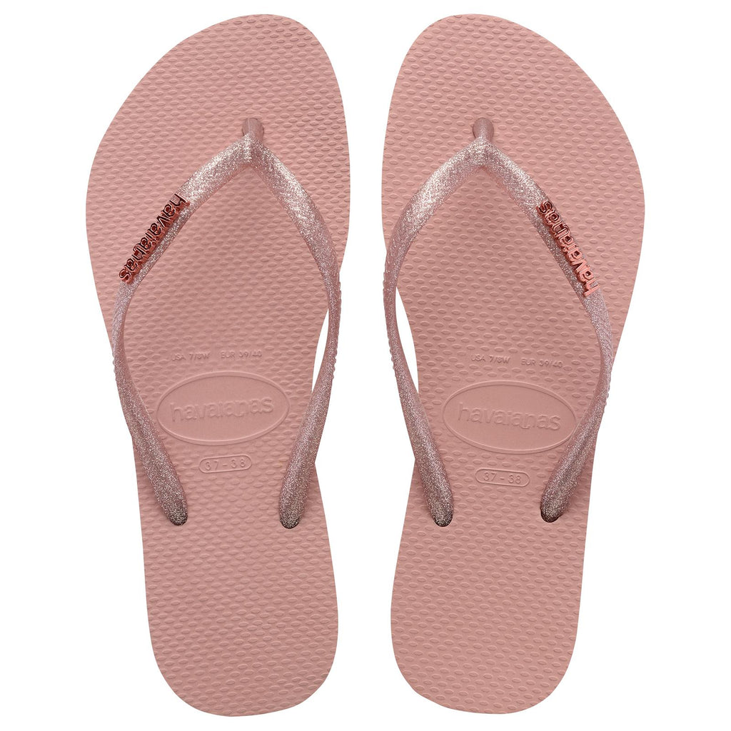 HAVAIANAS Slim Logo Metallic