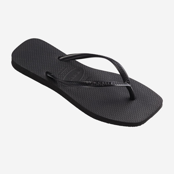 HAVAIANAS Slim square flip flop sandals black