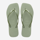 HAVAIANAS Slim square flip flop sandals smoke green