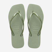 HAVAIANAS Slim square flip flop sandals smoke green