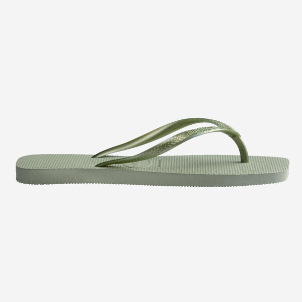 HAVAIANAS Slim square flip flop sandals smoke green