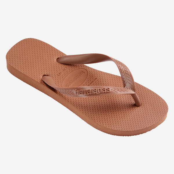 HAVAIANAS Top senses flip flop sandals brown rust