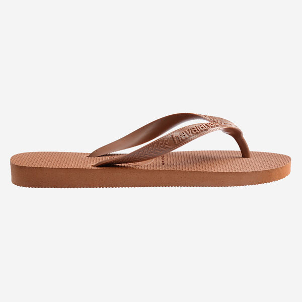 HAVAIANAS Top senses flip flop sandals brown rust