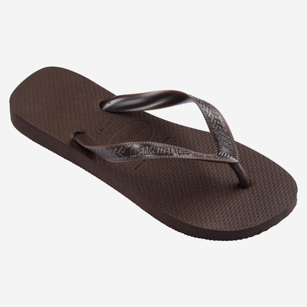 HAVAIANAS Top tiras flip flop sandals dark brown
