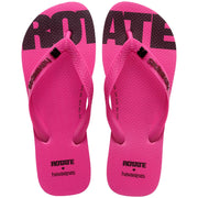 HAVAIANAS x ROTATE Top flip flops electric pink