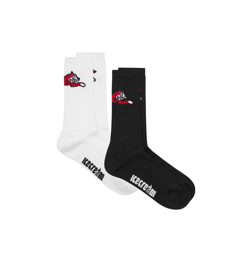 6 PACK RUNNING DOG SOCKS
