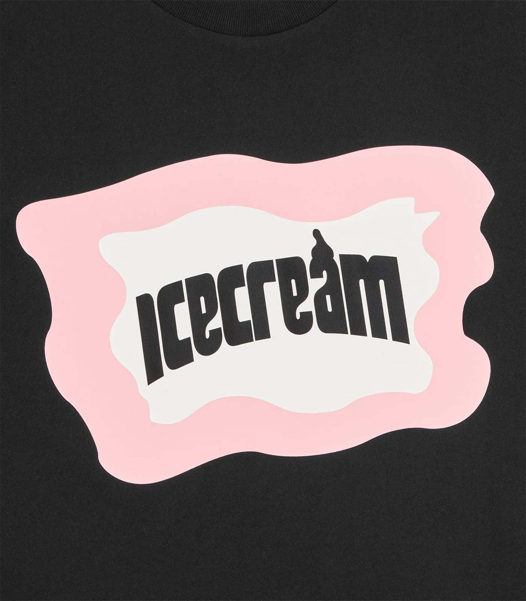 ICECREAM Block logo t-shirt black