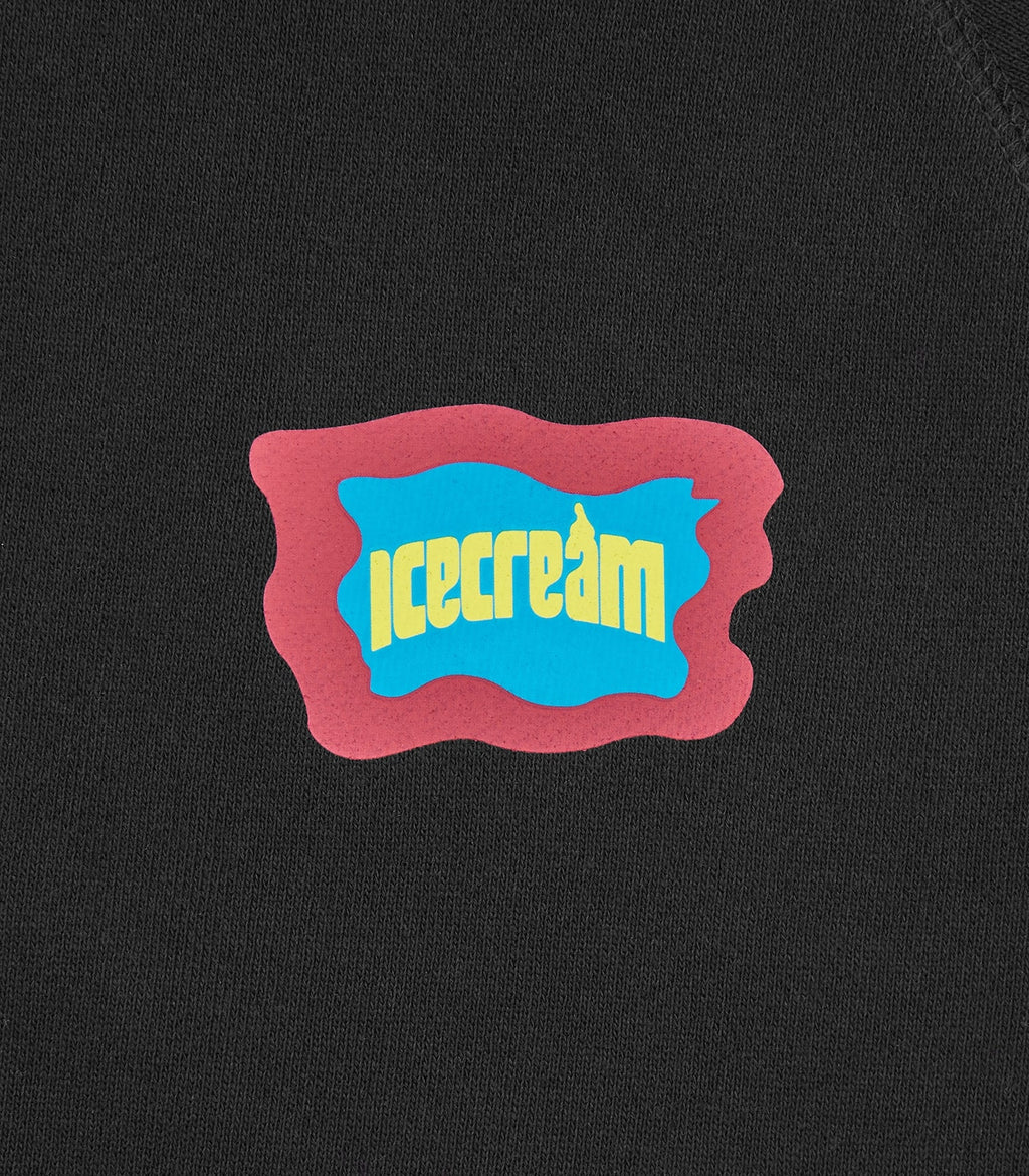 BLOCK LOGO ZIP THROUGH HOOD