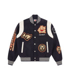 COLLEGIATE PATCH VARSITY JACKET
