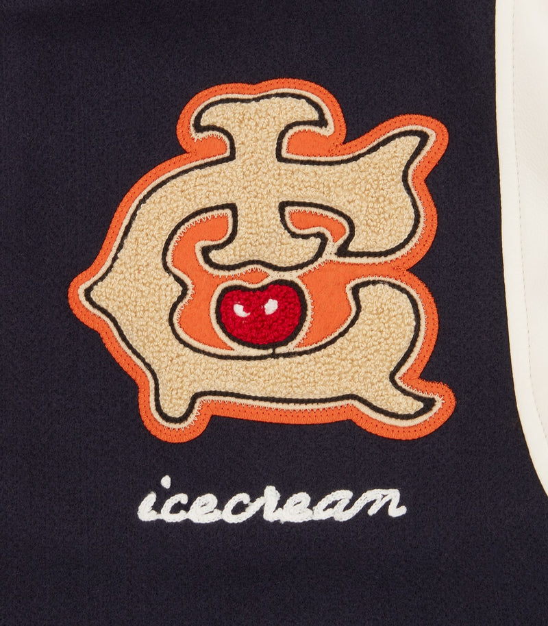 COLLEGIATE PATCH VARSITY JACKET