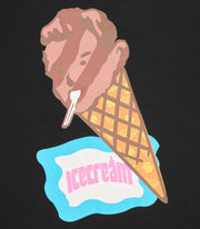 ICECREAM Cone man t-shirt black