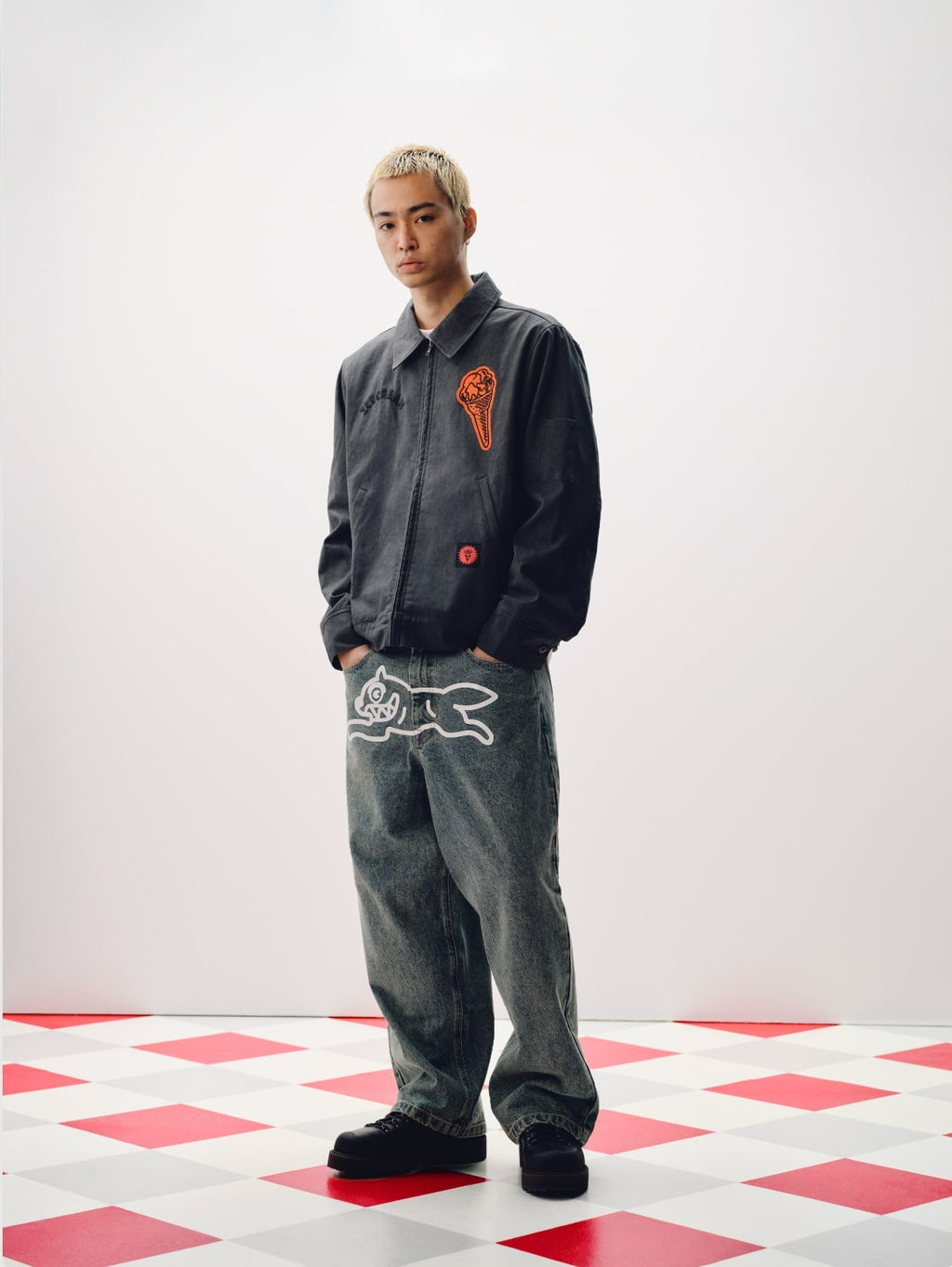 CONE PATCH WORK JACKET