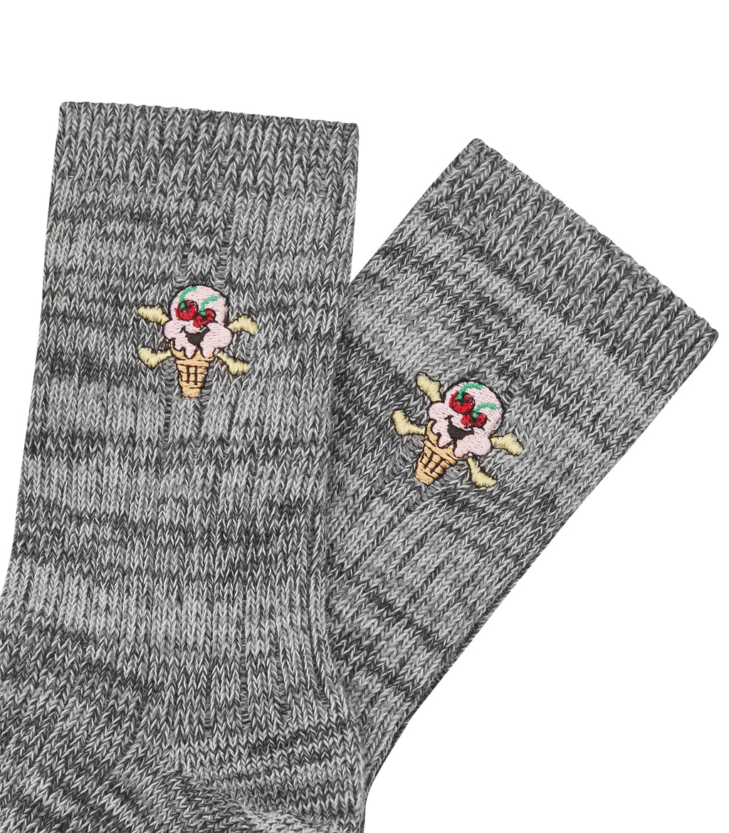 CONES & BONES MARL SOCKS