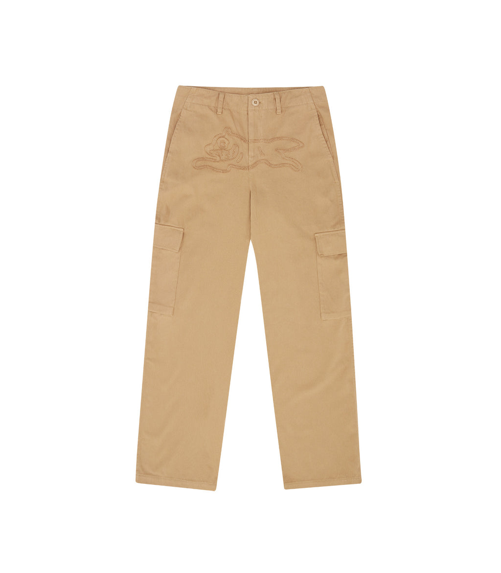 ICECREAM Distressed running dog cargo pants