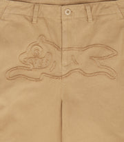 ICECREAM Distressed running dog cargo pants