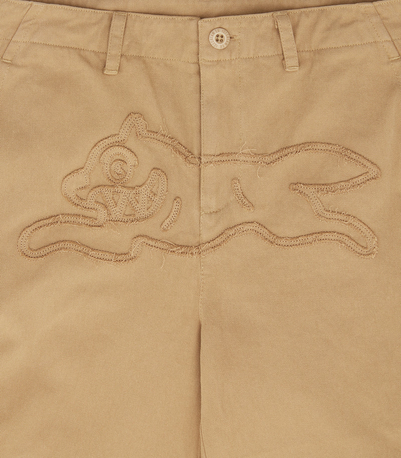 ICECREAM Distressed running dog cargo pants