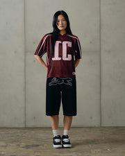 ICECREAM IC Football jersey burgundy