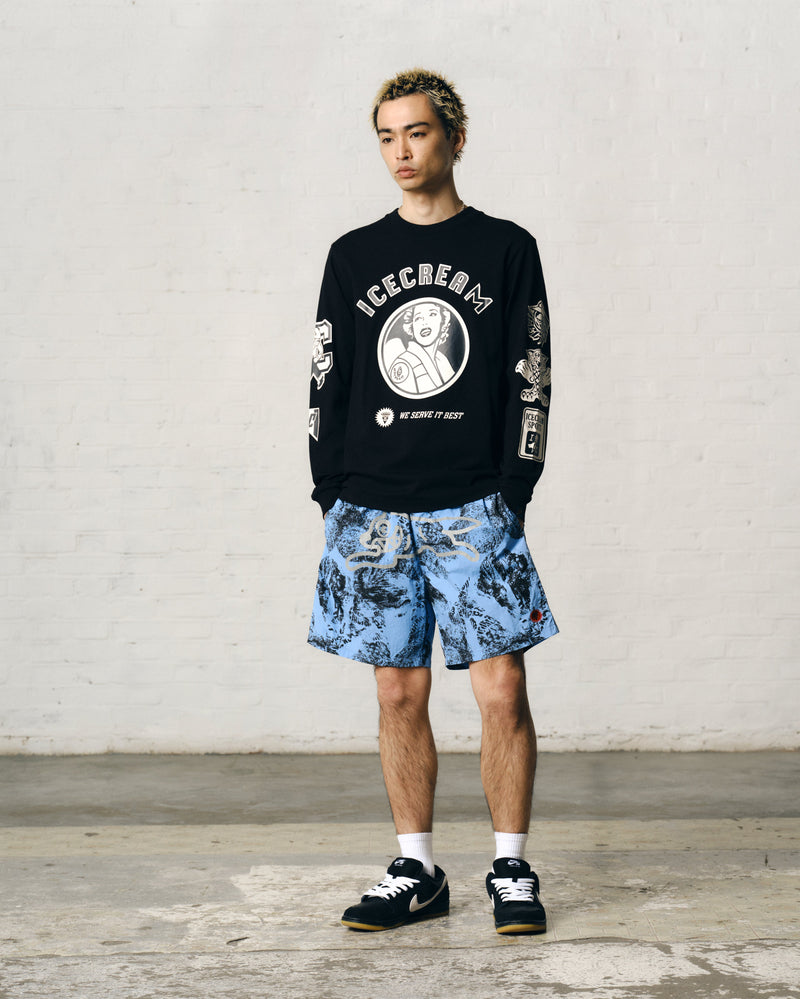 MULTI GRAPHIC LS T-SHIRT