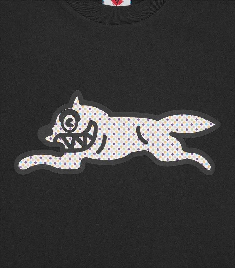 POLKA DOT RUNNING DOG T-SHIRT
