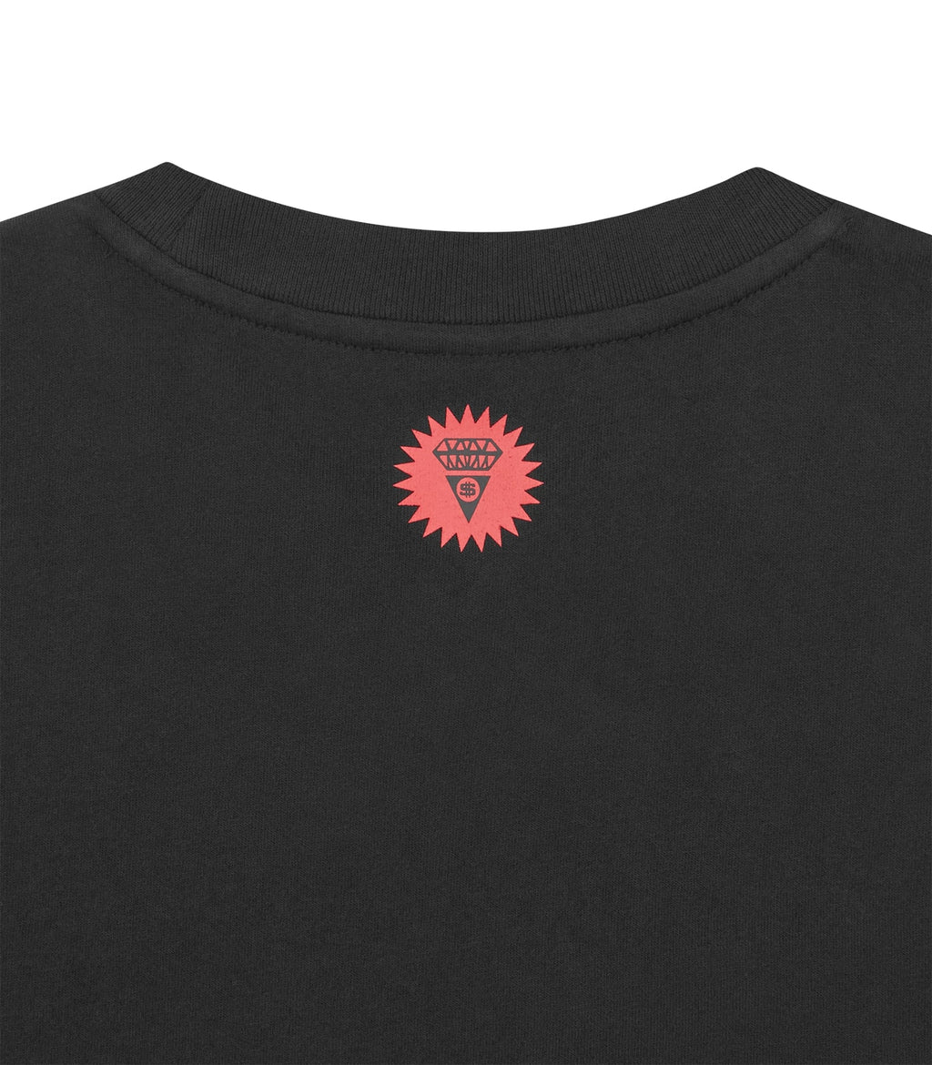 POLKA DOT RUNNING DOG T-SHIRT