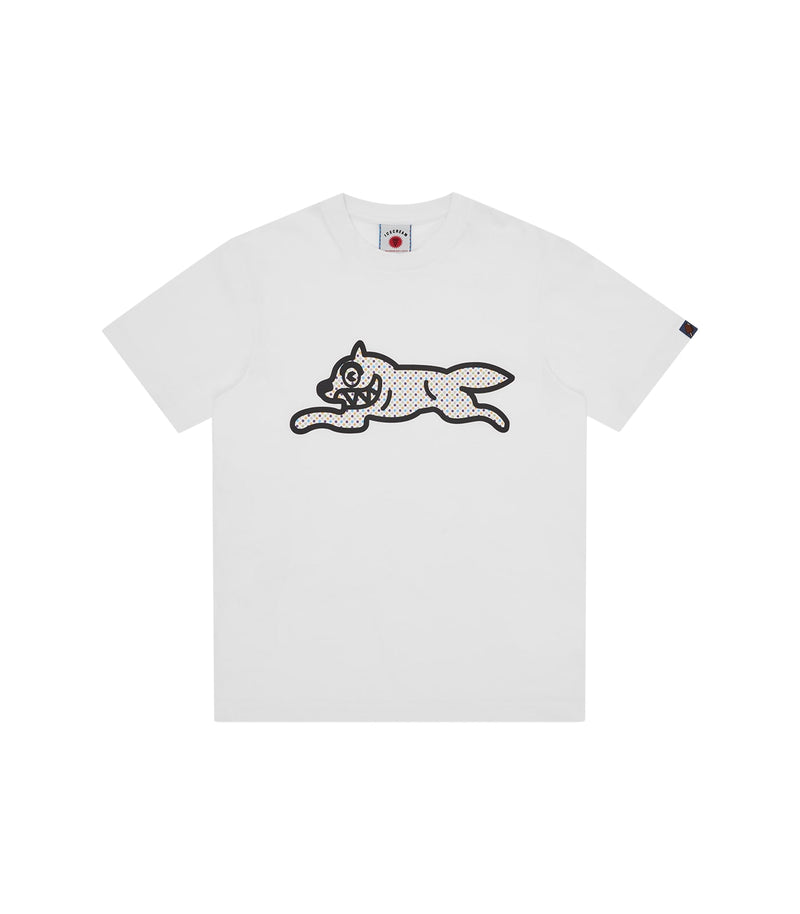 POLKA DOT RUNNING DOG T-SHIRT