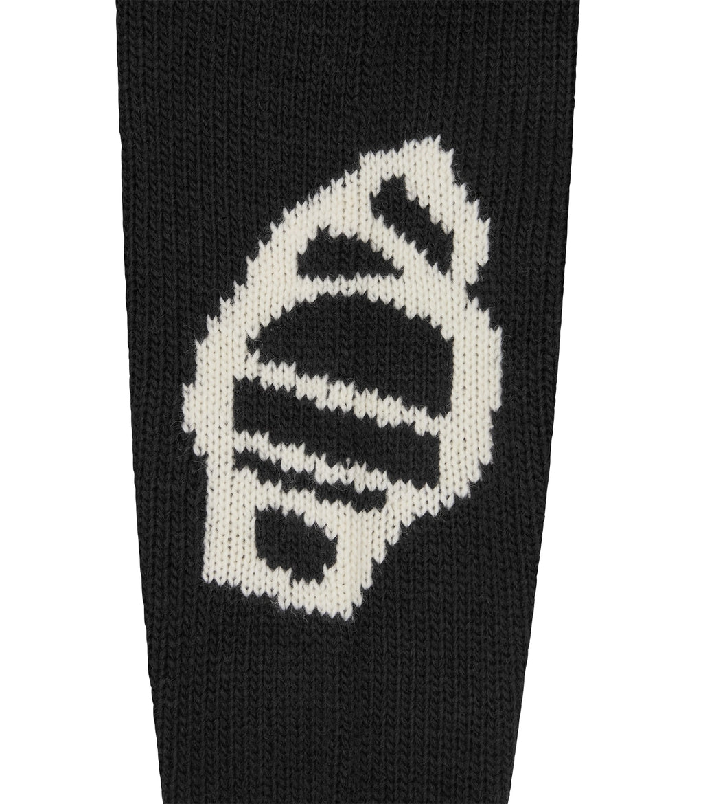 RUNNING DOG KNITTED CREWNECK